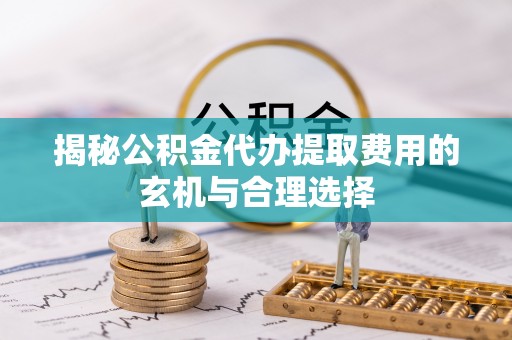 吐鲁番揭秘公积金代办提取费用的玄机与合理选择
