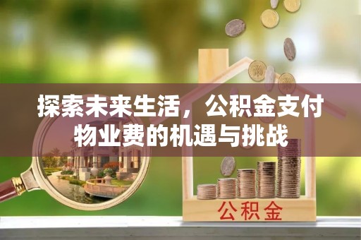 吐鲁番探索未来生活，公积金支付物业费的机遇与挑战