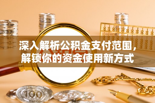吐鲁番深入解析公积金支付范围，解锁你的资金使用新方式