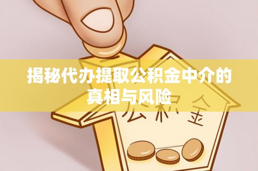 吐鲁番揭秘代办提取公积金中介的真相与风险