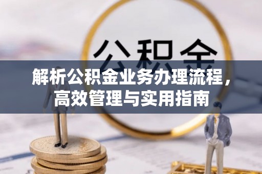 吐鲁番解析公积金业务办理流程，高效管理与实用指南