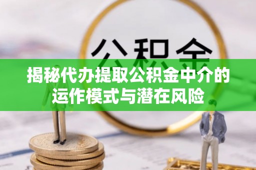 吐鲁番揭秘代办提取公积金中介的运作模式与潜在风险