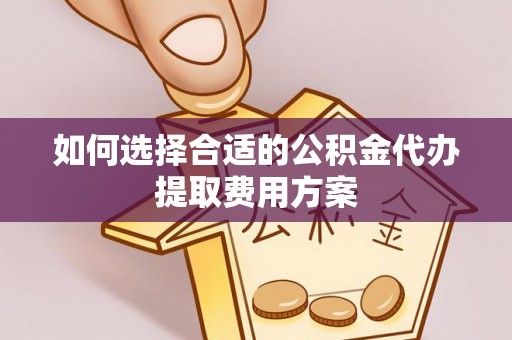 吐鲁番如何选择合适的公积金代办提取费用方案