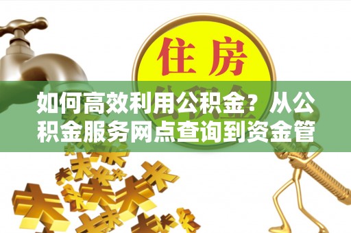 吐鲁番如何高效利用公积金？从公积金服务网点查询到资金管理全攻略