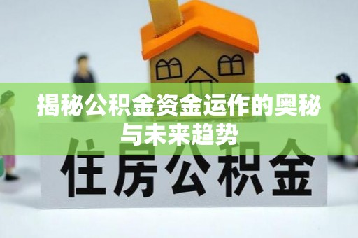 吐鲁番揭秘公积金资金运作的奥秘与未来趋势